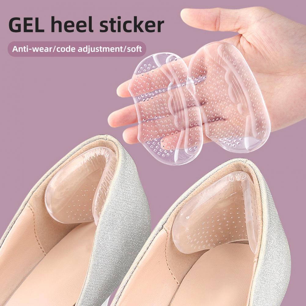 1 Pair Gel Heel Pad Self-adhes - Heel Liner Grip บทวิจารณ์และราคา