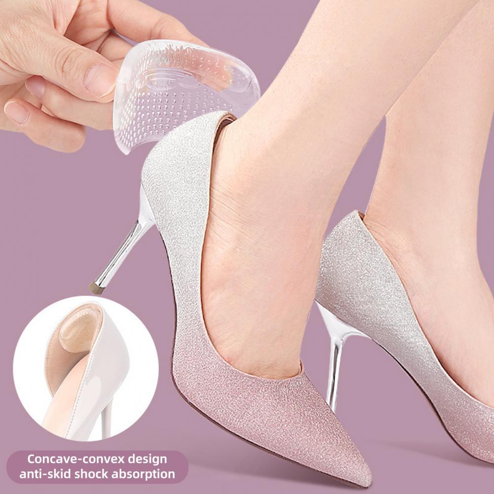 1 Pair Gel Heel Pad Self-adhes - Heel Liner Grip บทวิจารณ์และราคา