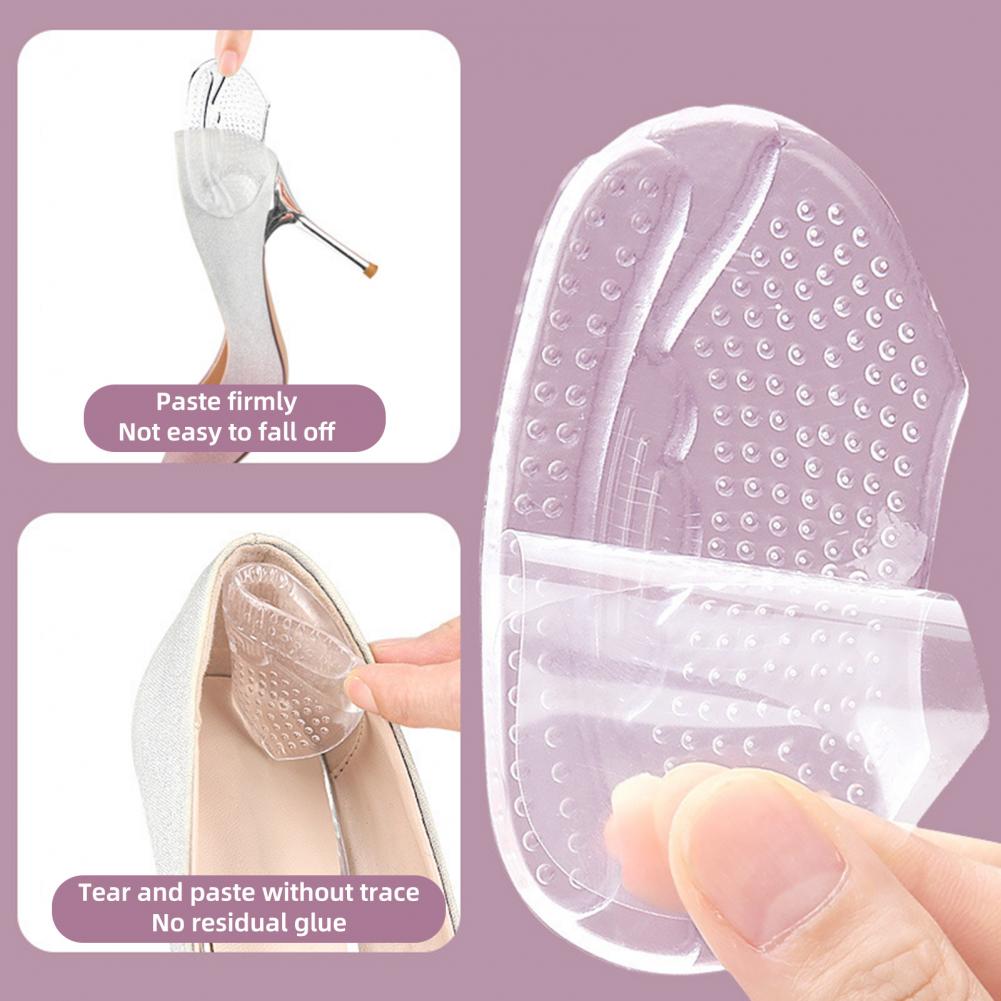 1 Pair Gel Heel Pad Self-adhes - Heel Liner Grip บทวิจารณ์และราคา