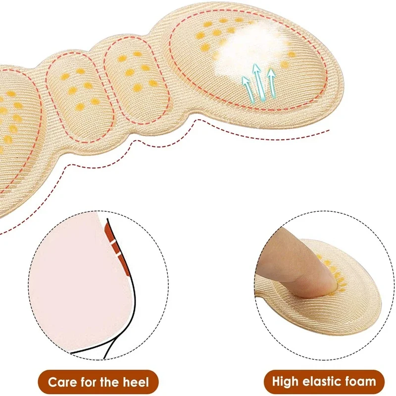 High Heels Heel Pads Protector - Heel Liner Grip บทวิจารณ์และราคา