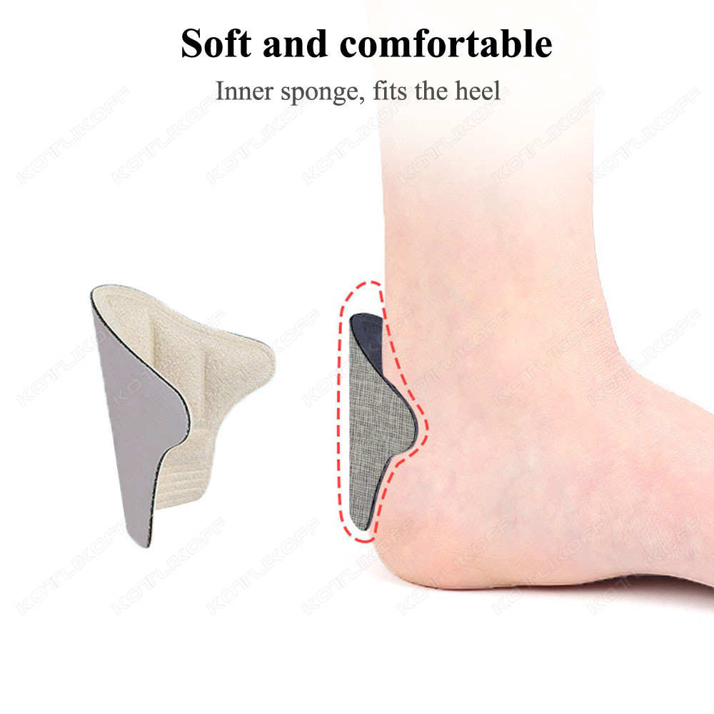 2PCS Heel Pads For Sport Shoes - Heel Liner Grip บทวิจารณ์และราคา