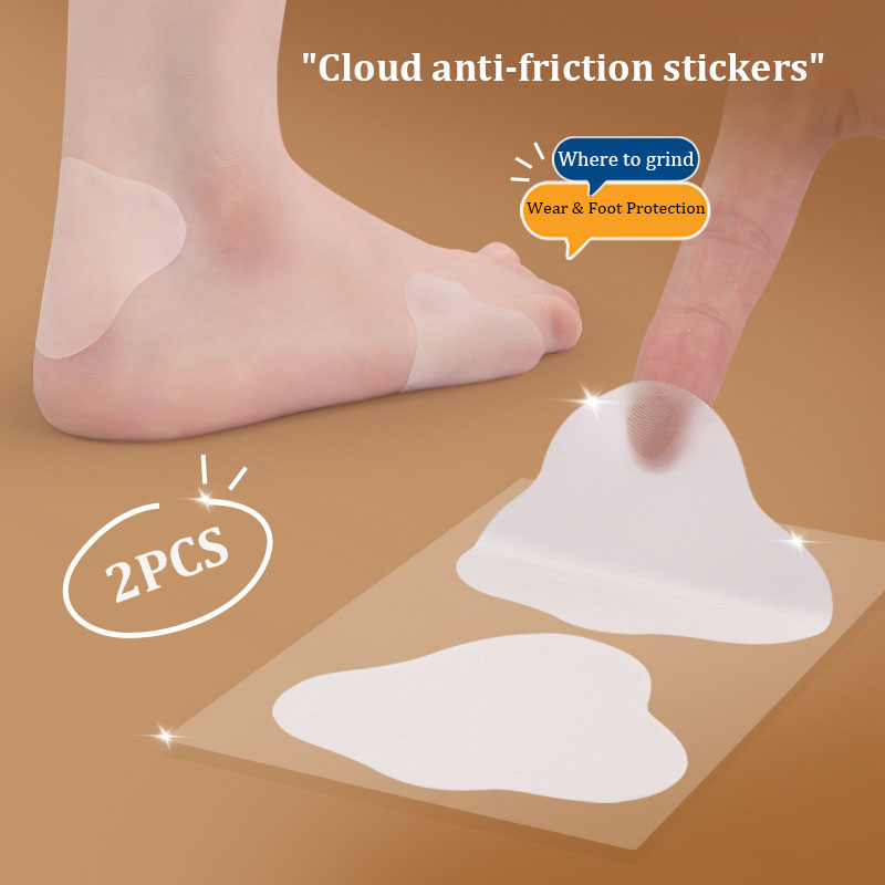 2pcs Gel Heel Protector Shoes  - Heel Liner Grip บทวิจารณ์และราคา