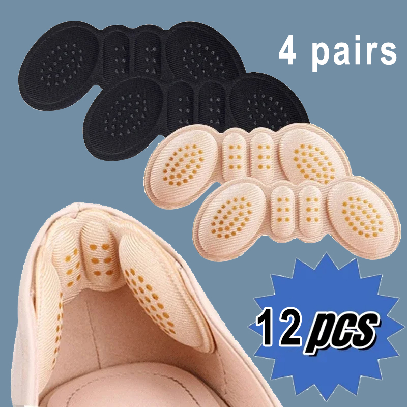 4Pairs Heel Pads for Shoes Too - Heel Liner Grip บทวิจารณ์และราคา