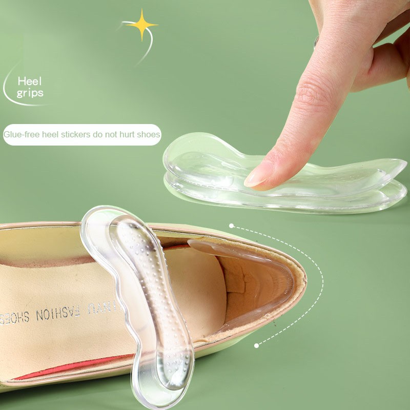 Silicone High Heels Heel Pads  - Heel Liner Grip บทวิจารณ์และราคา